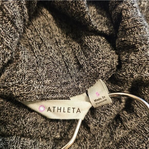 ATHLETA Transit Turtleneck Pullover Dark Gray - Size Small - Picture 9 of 9